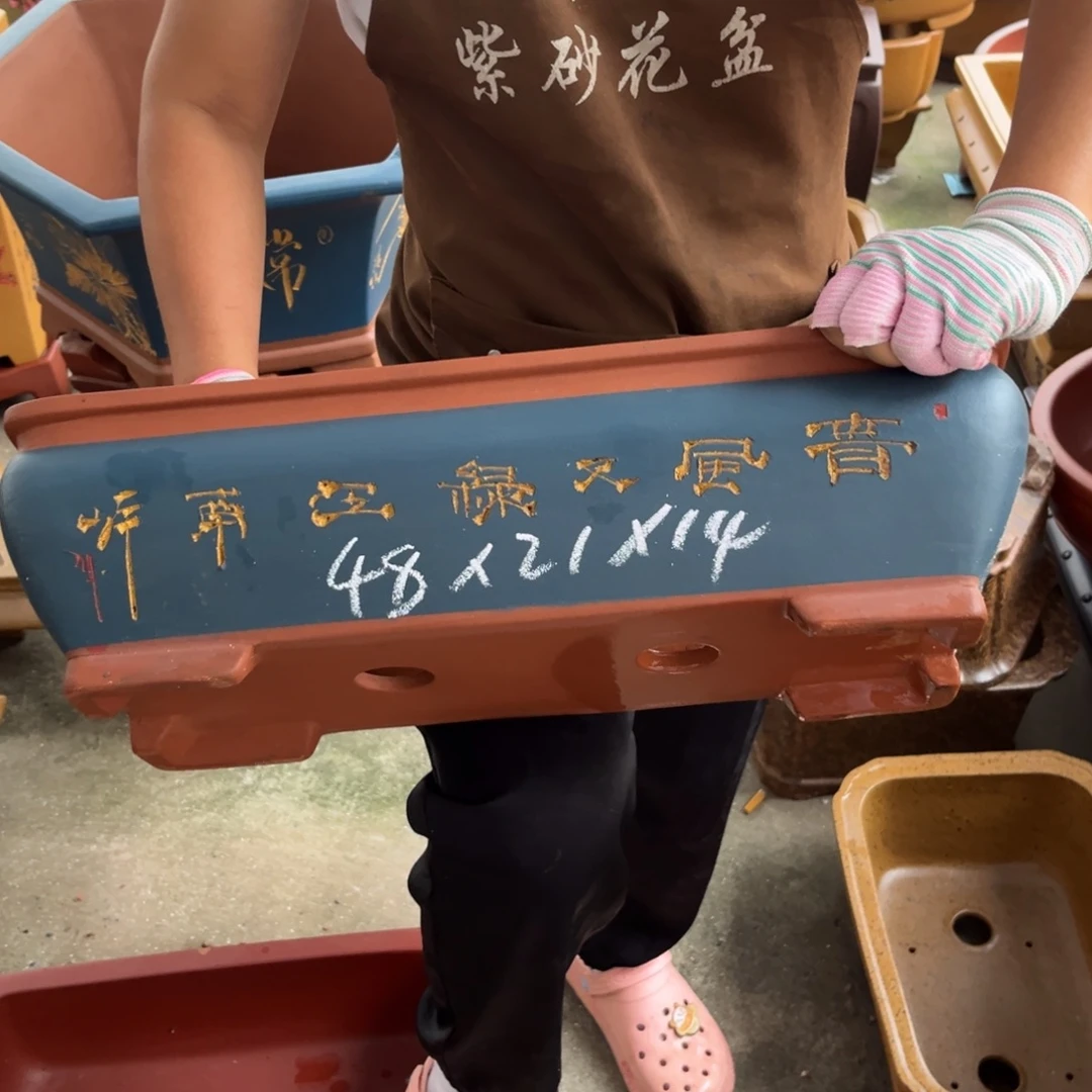 紫砂花盆盆景艺术