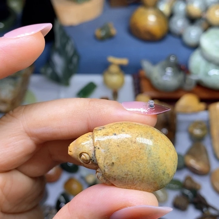 岫岩河磨玉（透闪石质玉）未镶嵌挂件