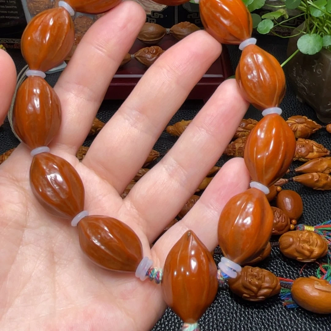 橄榄核手串/手链1.7水晶核