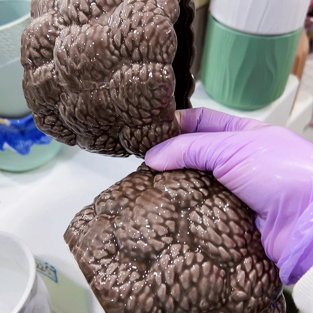 有孔外贸尾单陶瓷花盆凑单18米包邮