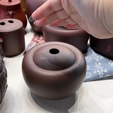 【闪购商品】紫砂茶叶罐C****陳