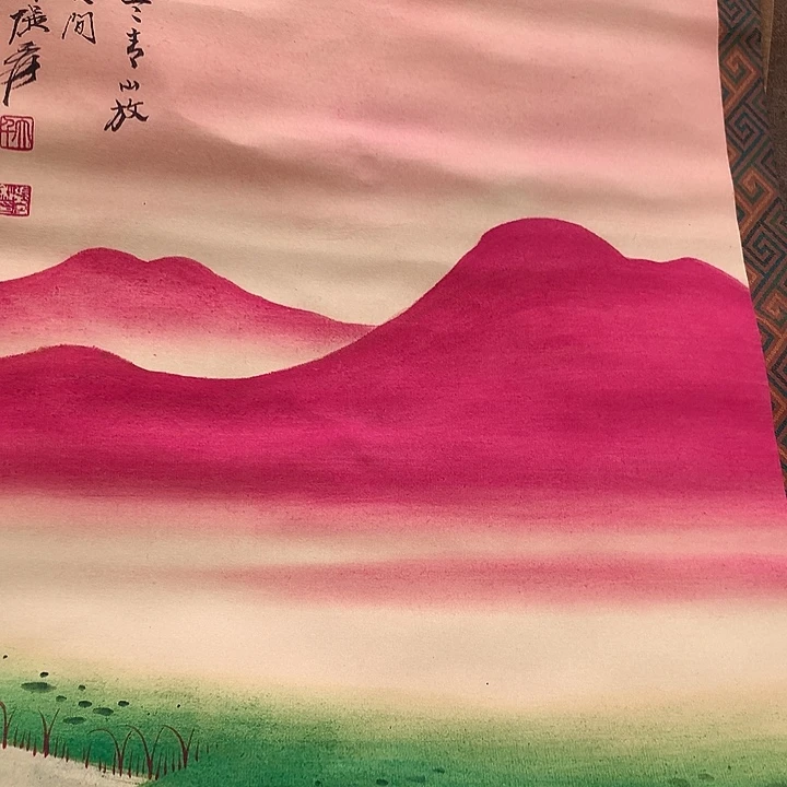 竖款装饰画装饰画