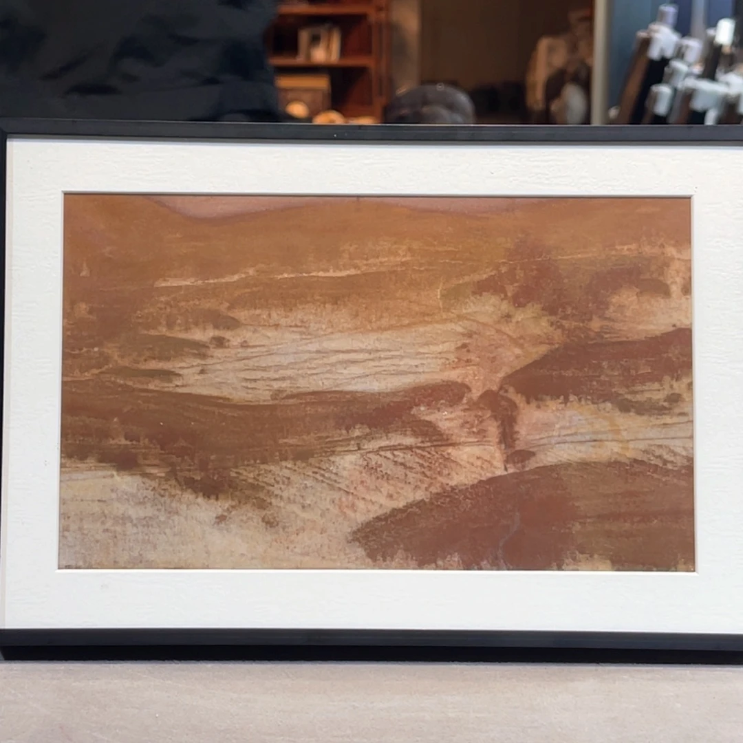 彩石三峡清江画面石