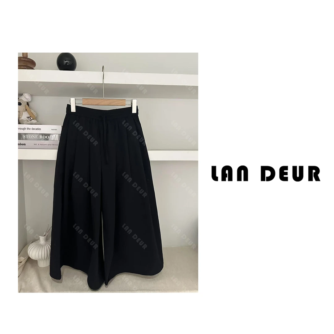 JIUJIU【曼谷热浪】气质时尚休闲百搭宽松夏季设计师休闲裤