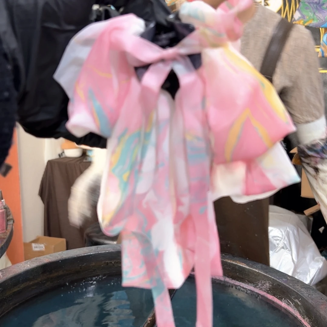 483莎莎裙抓夹粉雾海