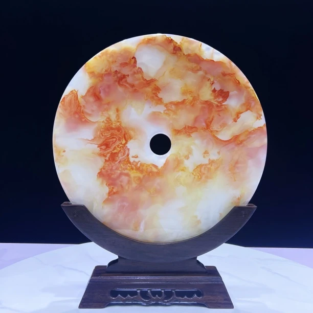 【40公分满堂红平安扣】家居装饰摆件乔迁开业客厅摆件送礼桌面摆件