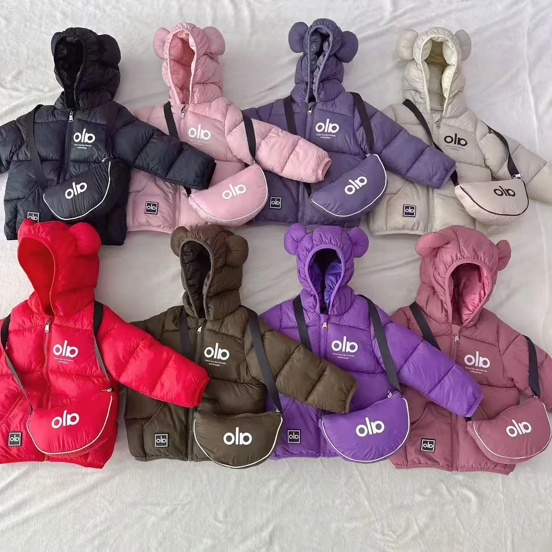 连体厚款欧美风短款男童装女保暖加厚