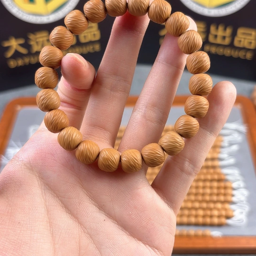 手串猴头核桃微瑕云锦