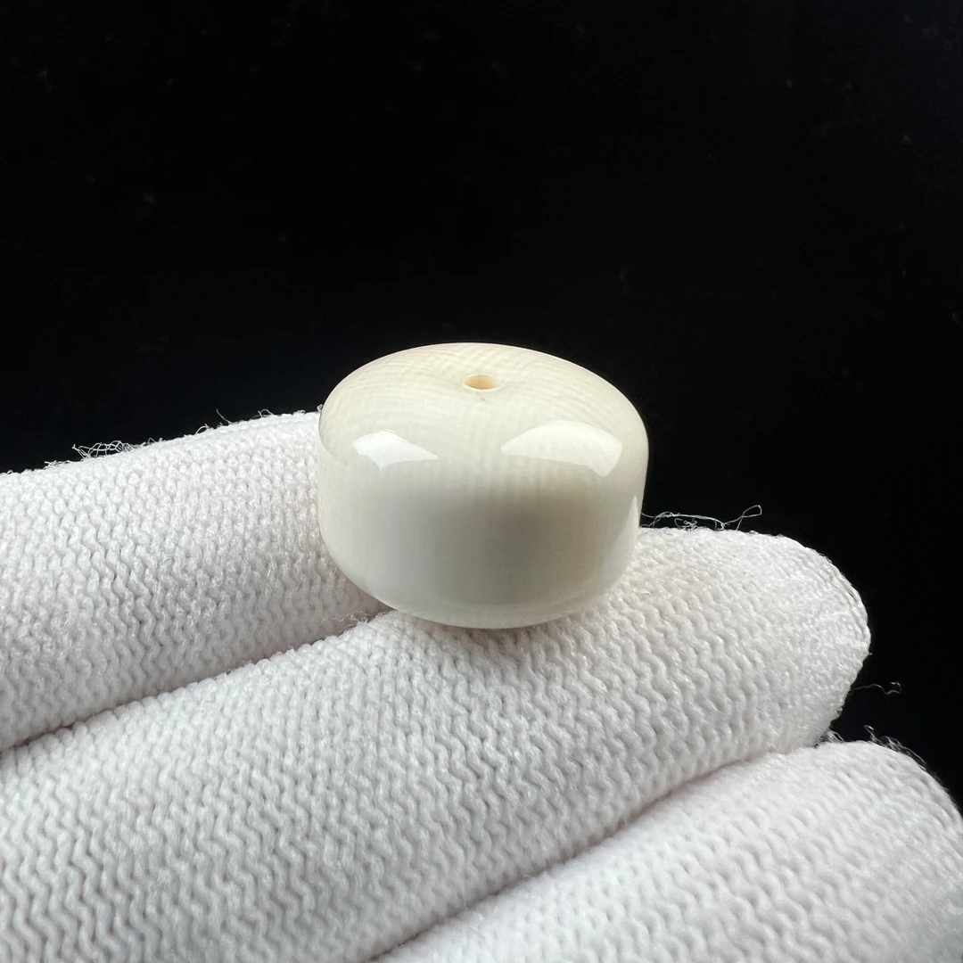 A4055天然猛犸牙 墩子 18*13mm支持鉴定 假一罚四