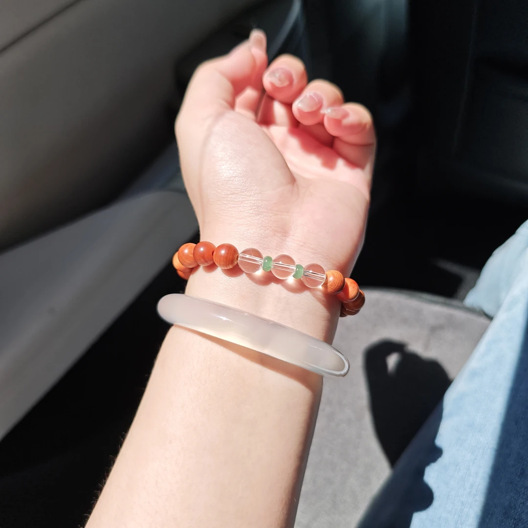 非金属木质手链 手串串珠文玩品质适合通勤盘玩解压手饰饰品女款