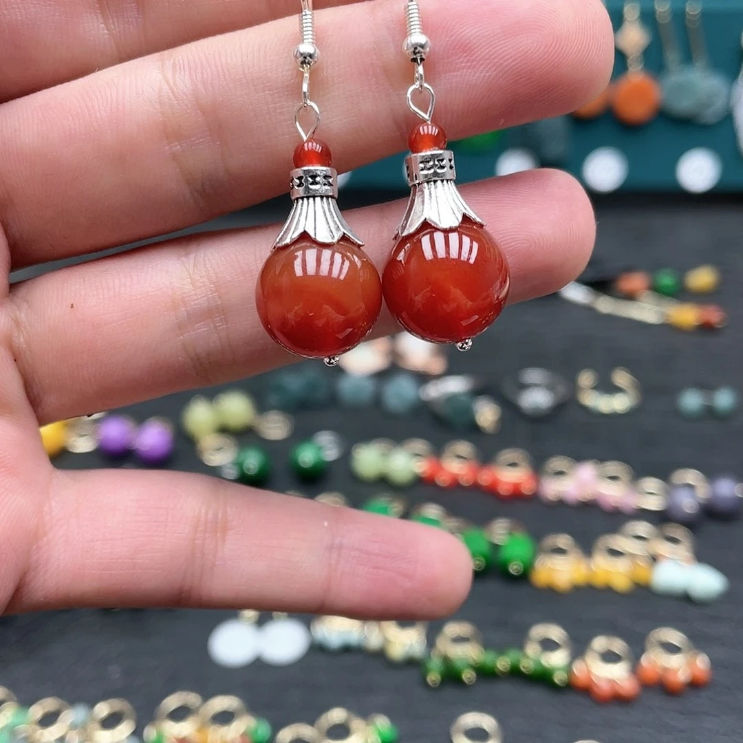 未镶嵌翡翠耳饰002