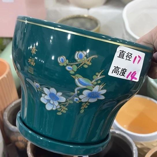 陶瓷外贸尾货多肉绿植花盆