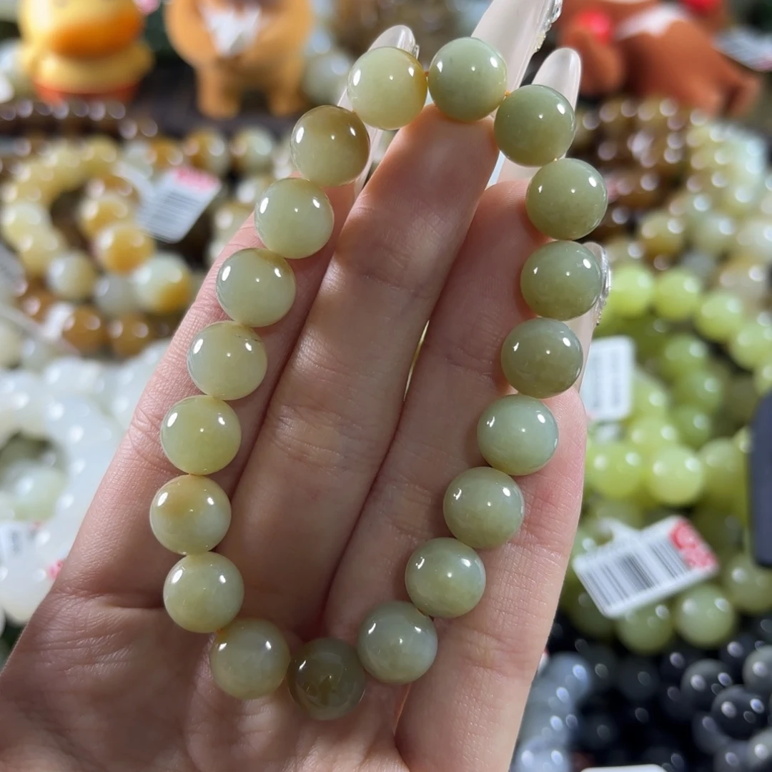 和田玉未镶嵌手链226