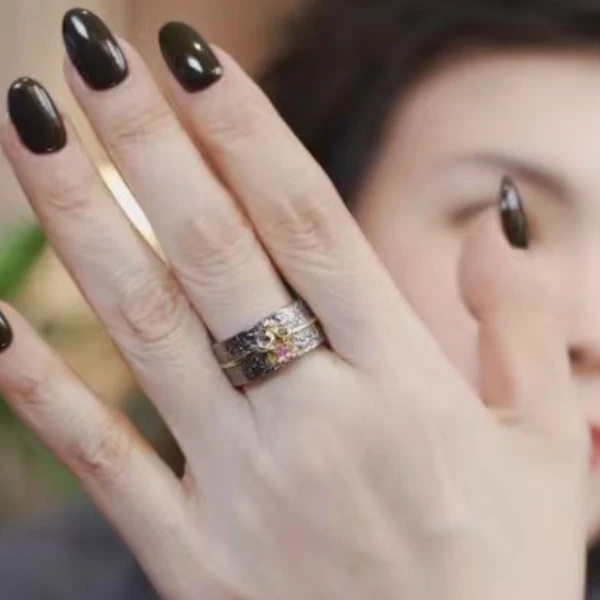 合金戒指 粉尖晶 29ZB235260时尚戒指