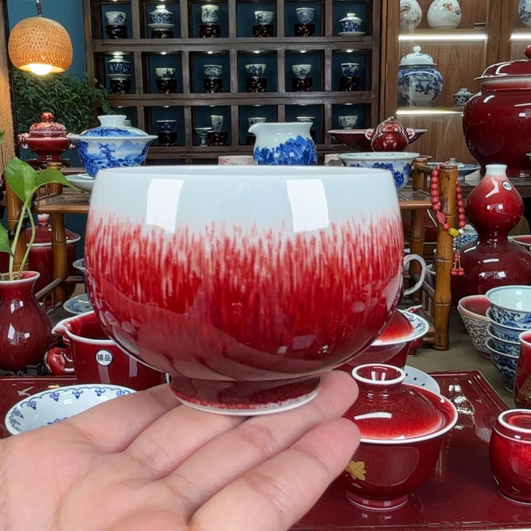 杯天*狮闻轩坊柴窑 开播见面礼