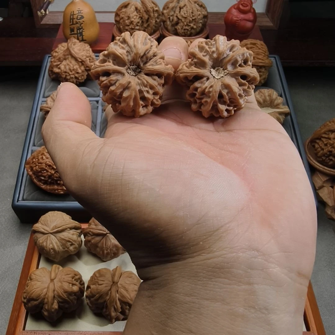 吊坠文玩核桃41陨石坑龙门涧