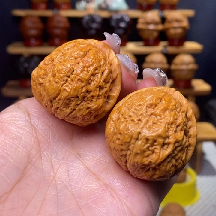 文玩核桃把件大理狮子头24号