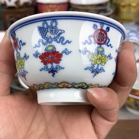 景德镇陶瓷藏式茶碗