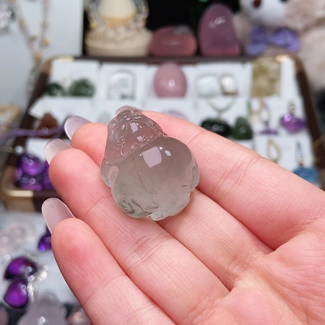 未镶嵌吊坠(赠链)水晶