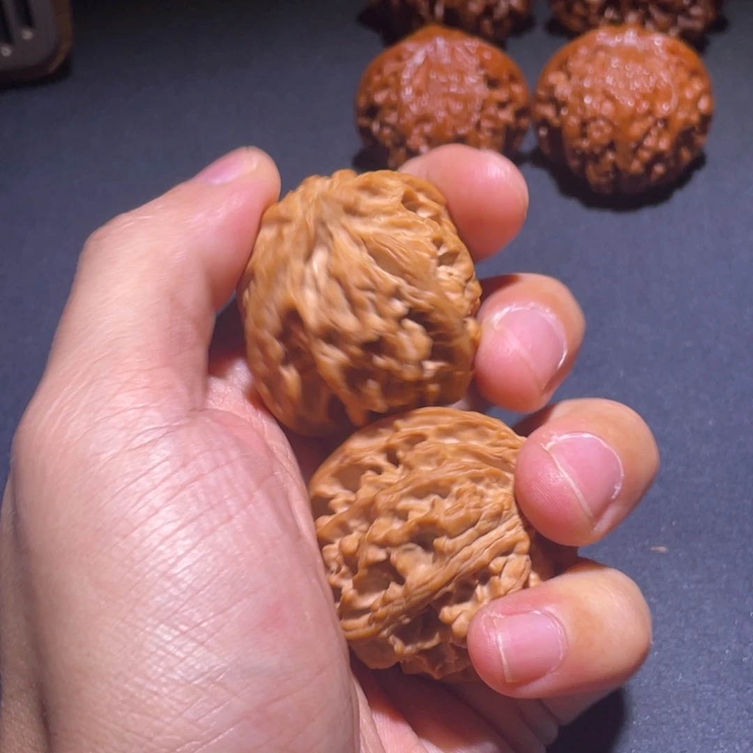 考***）吊坠文玩核桃36燕雀