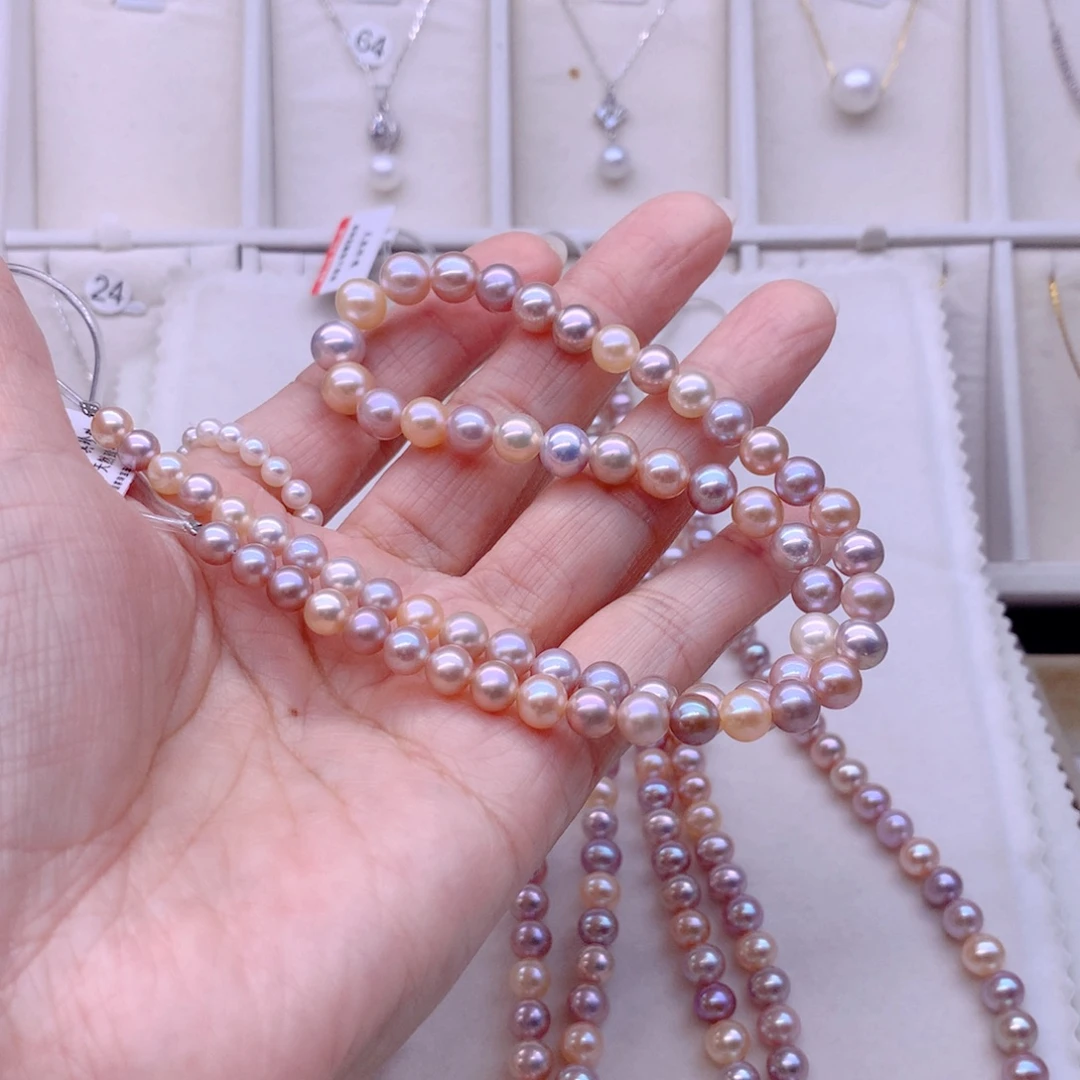 王***7淡水珍珠耳饰合金