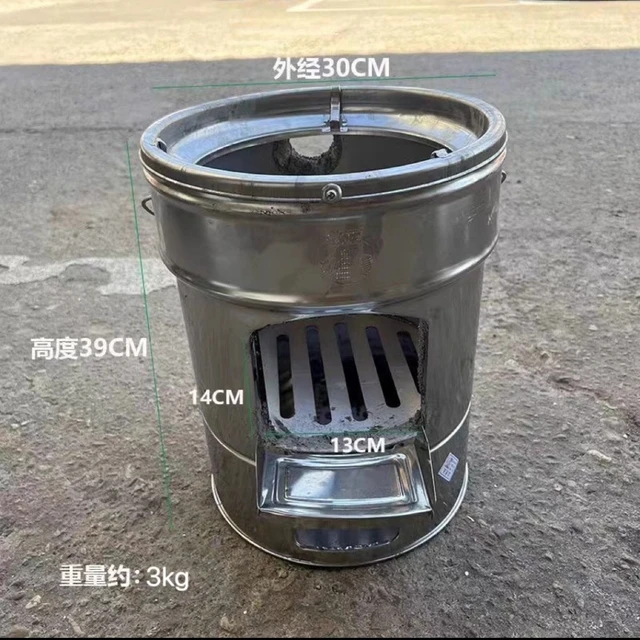 柴火炉灶新款户外柴火炉新型柴火灶家用烧柴农村移动炉子铁锅灶台