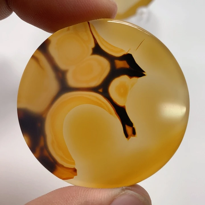 玛瑙/玉髓颈饰未镶嵌牛*