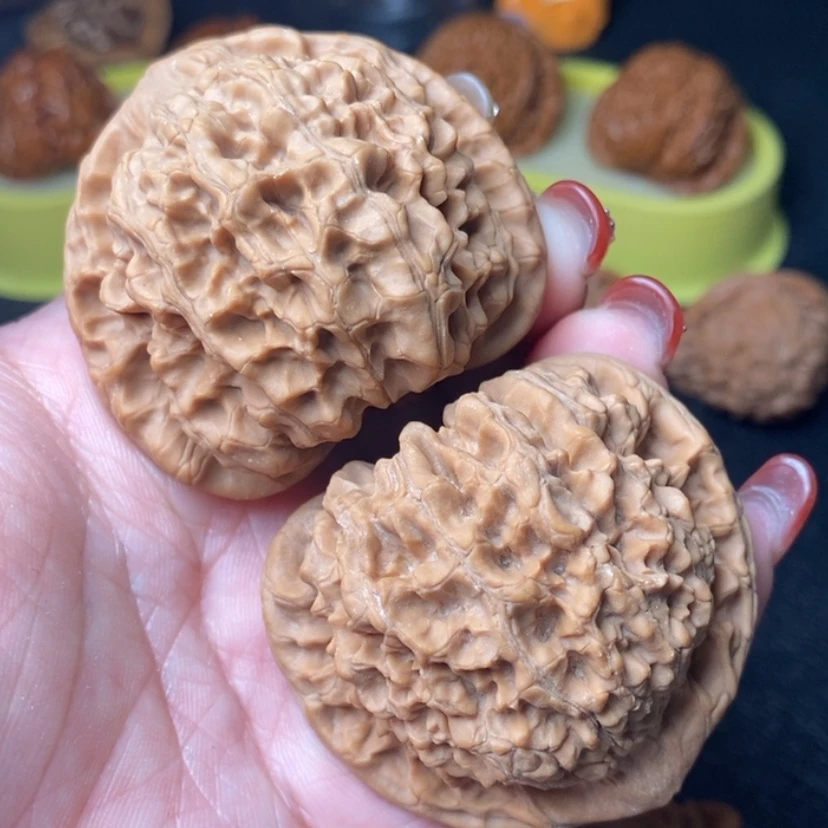 【闪购商品】文玩核桃把件707号官帽50