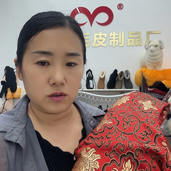 羊毛皮毛马甲花色3x