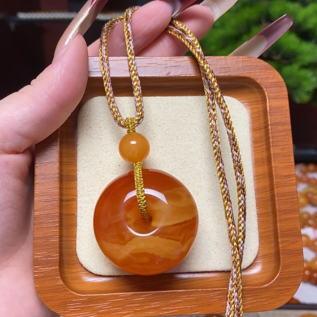 【闪购商品】蜜蜡颈饰未镶嵌项链