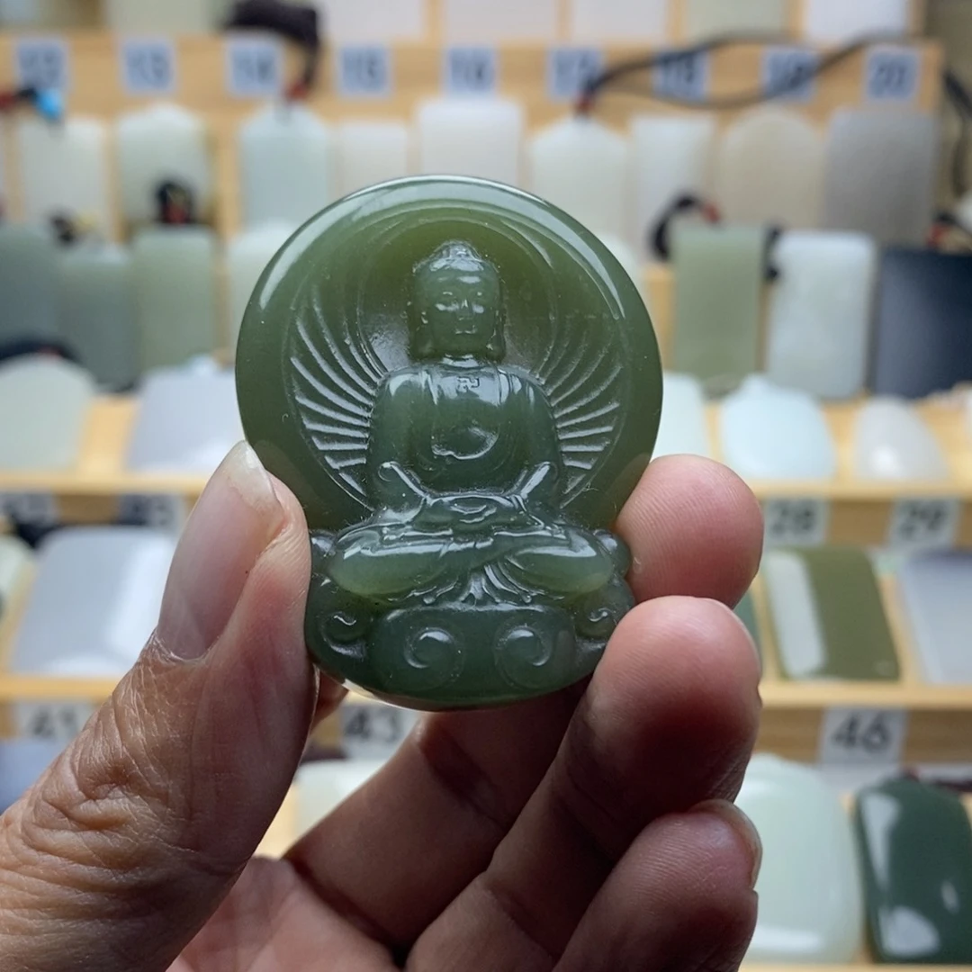 未镶嵌和田玉挂件