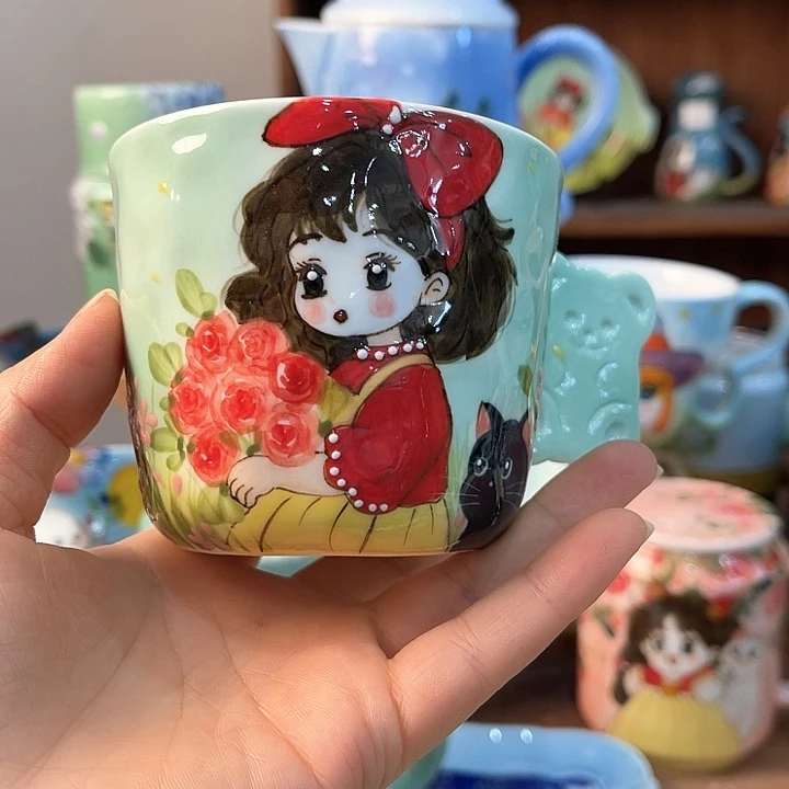 陶景德镇釉下手绘陶瓷