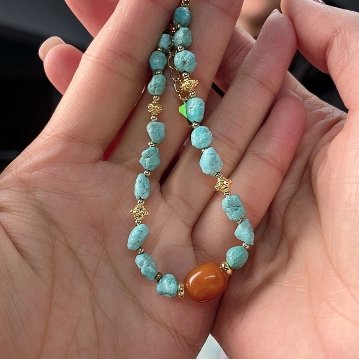 未镶嵌绿松石珠宝奇石