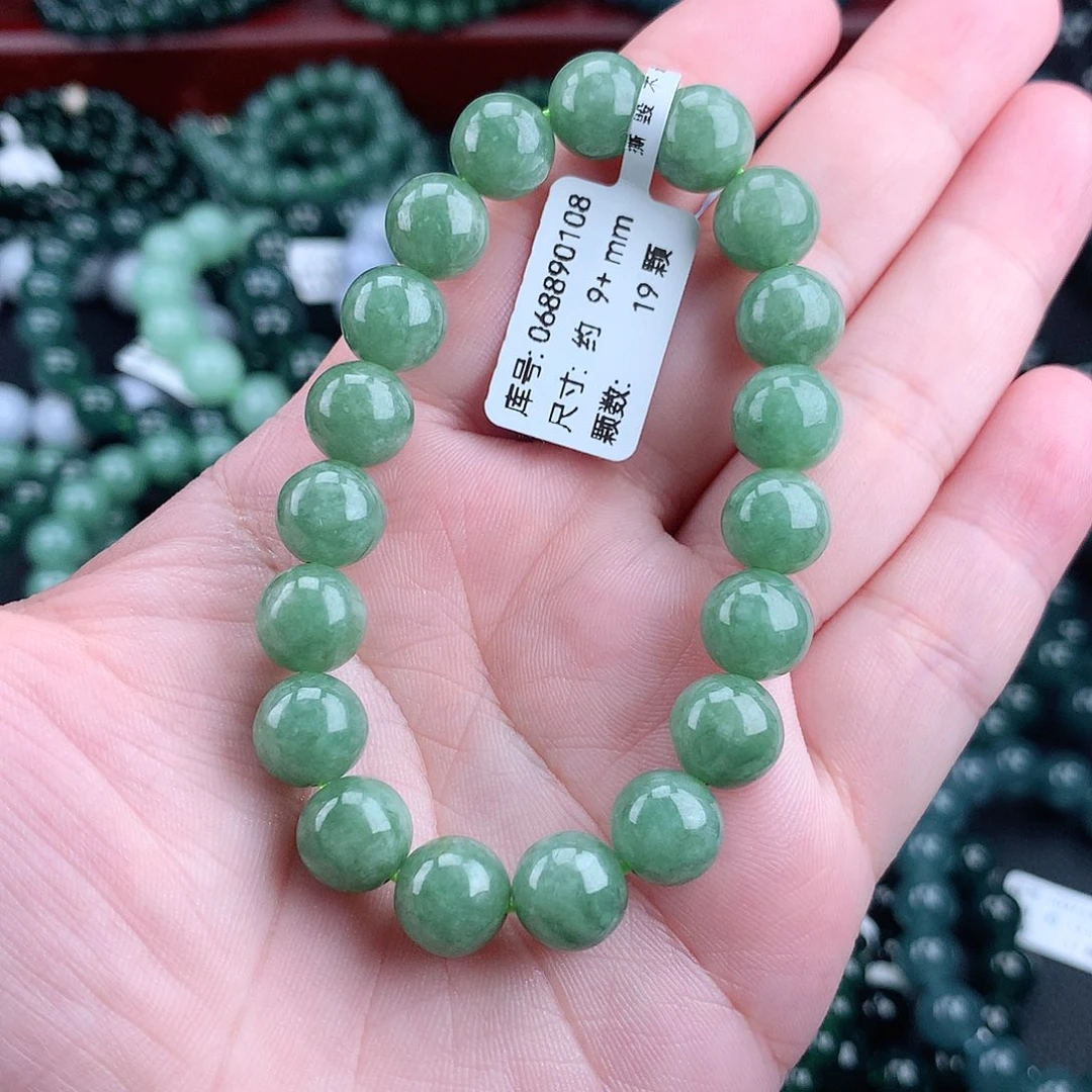 翡翠未镶嵌毛衣链