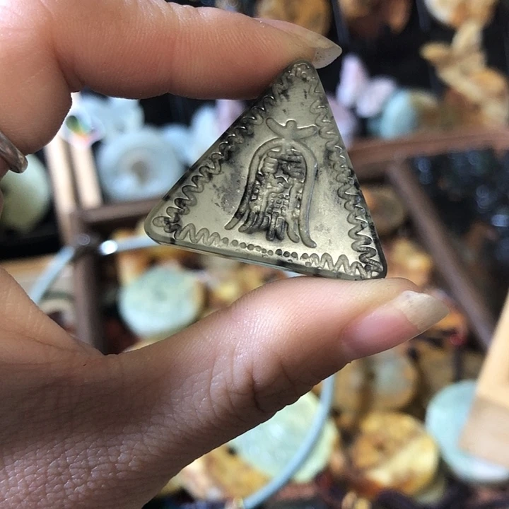 岫玉未镶嵌岫玉挂件