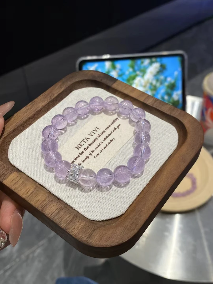 专属直播间拍，各种颜色水晶手串