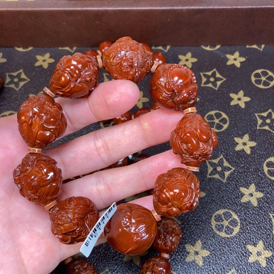 橄榄核手串/手链?***醒LKH#51365#