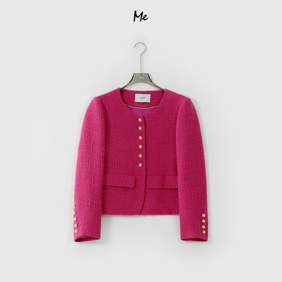 ME【凯小香】保暖厚款高端百搭小香风外套 MEQS1222