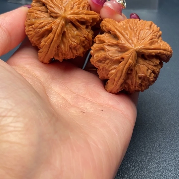 曌***吊坠文玩核桃白狮子