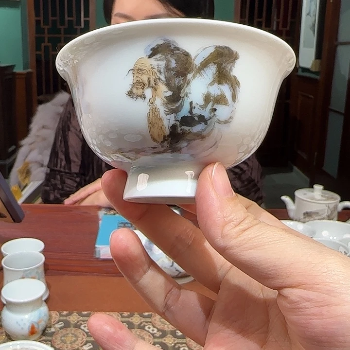 瓷片陶瓷艺术 陶瓷手绘