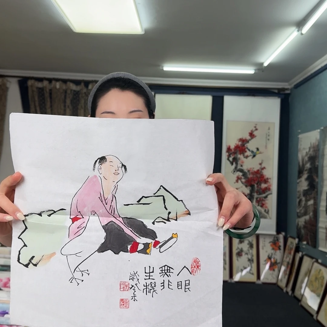纯手绘国画作品欣赏