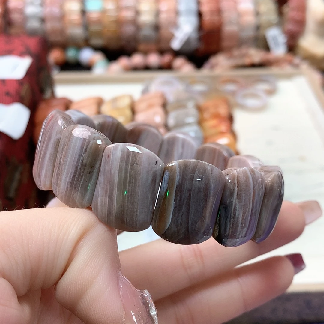 硅化珊瑚（珊瑚玉）手链未镶嵌X****）565