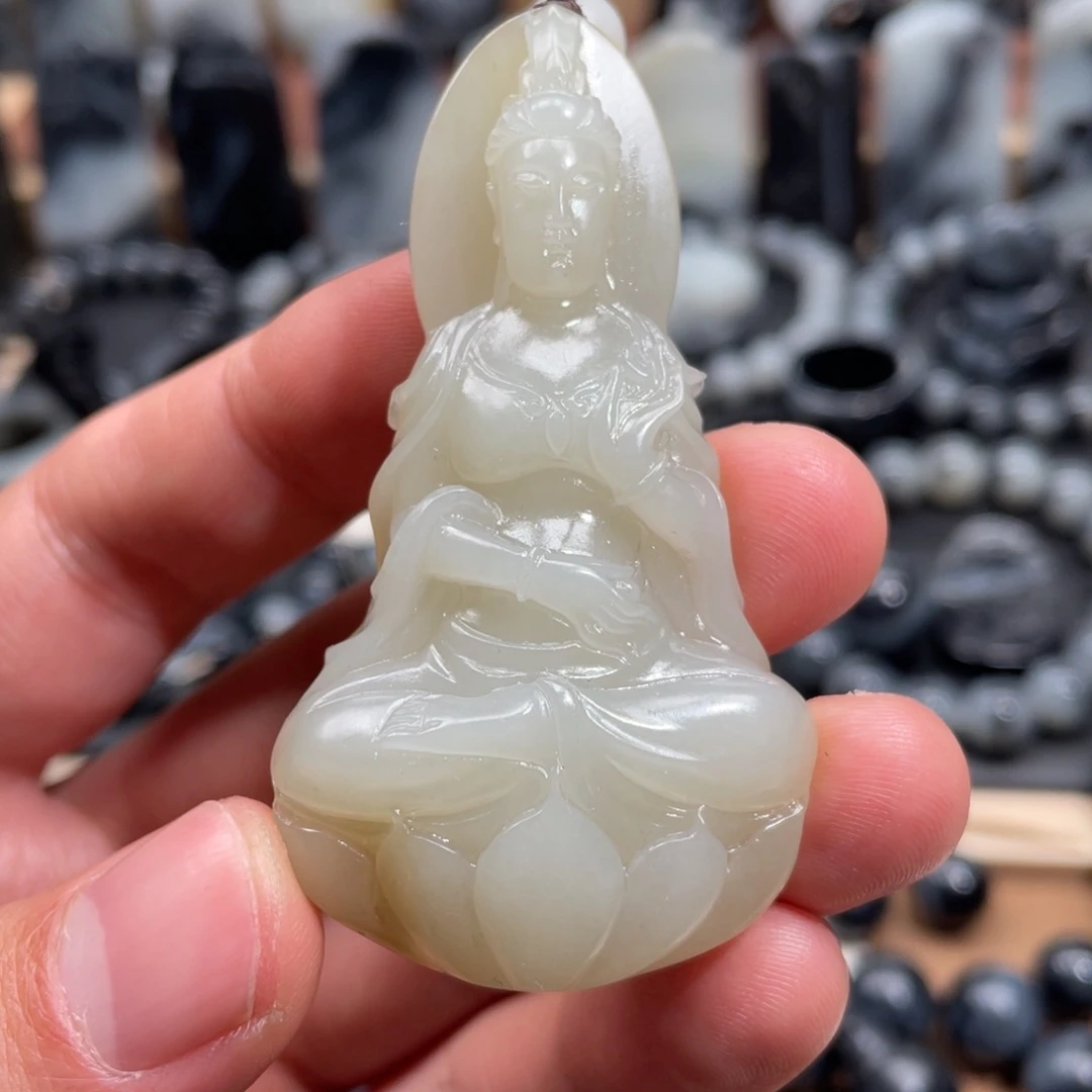 颈饰未镶嵌和田玉