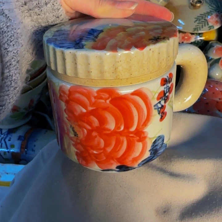 瓷片景德镇陶瓷手工手绘