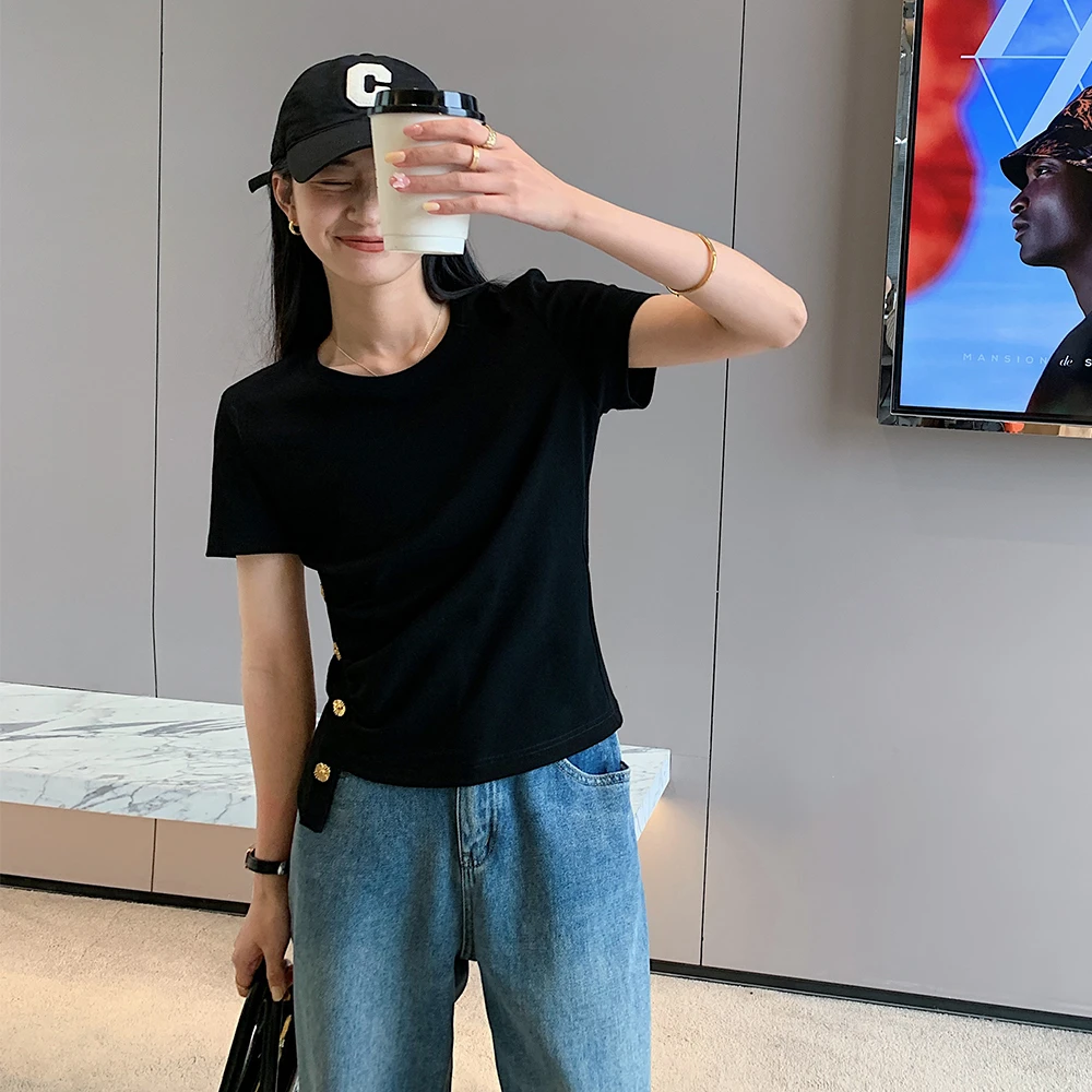 【精选】YANGSHANG 新款休闲T恤 Z2T908