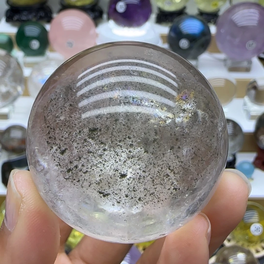 水晶珠宝半成品未镶嵌48mm