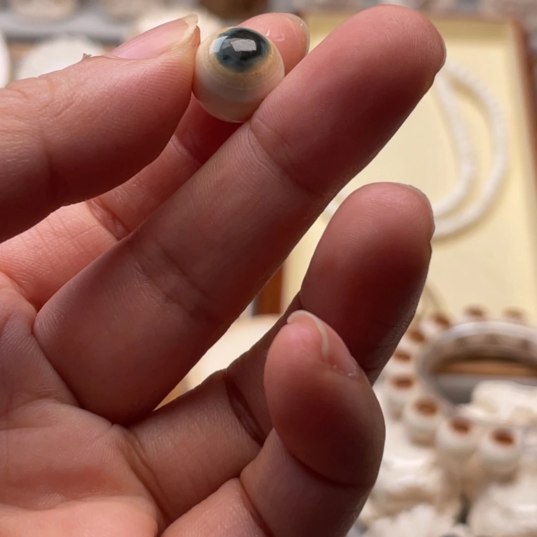 大理石磁石Y***g12蓝眼 瑕