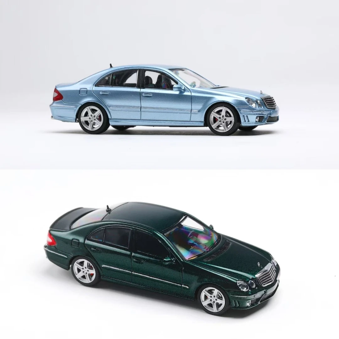 【现货】KING MODEL 1:64 E63AMG W211经典四眼奔 合金汽车模型