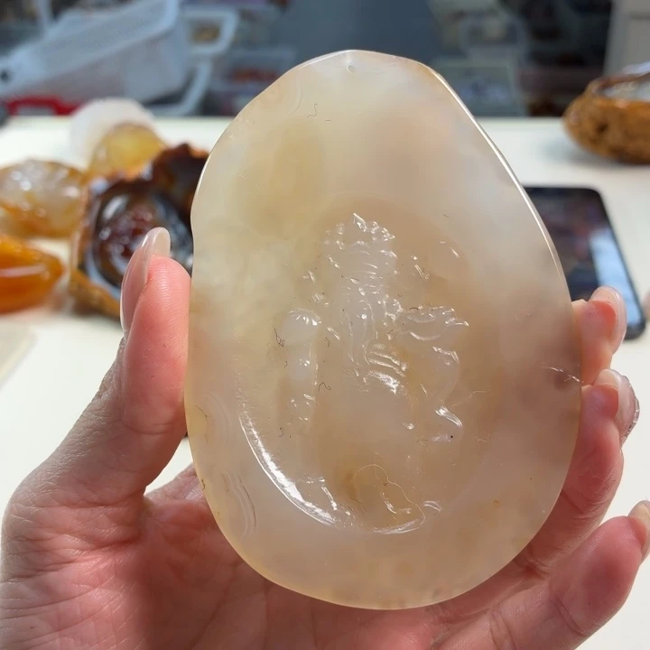 玛瑙/玉髓吊坠(不含链)未镶嵌