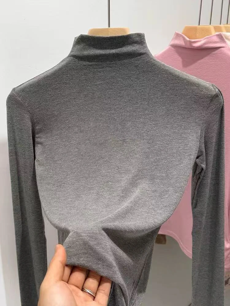 1015#秋冬款长袖T恤打底衫